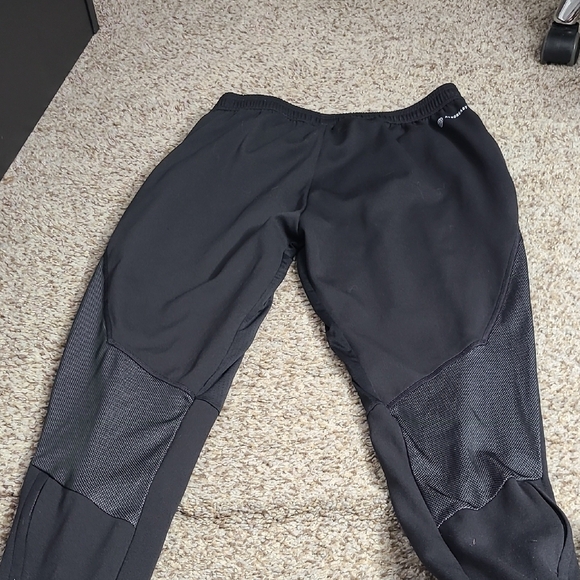 Adidas Black Sweatpants with Tapered Leg and Elastic Waistband - Picture 10 of 12
